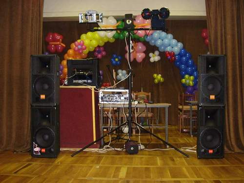 DJ iLia - Комплект аппаратуры для проведения дискотек.